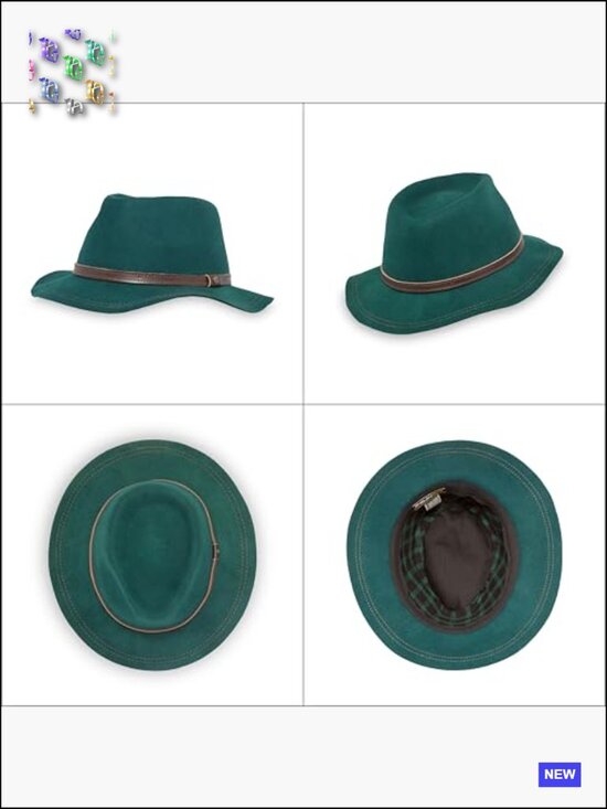 Women\'s Fedora Hat, Wool Felt, UPF 50+ Sun Protection, Adjustable Fit, Classic main image 7